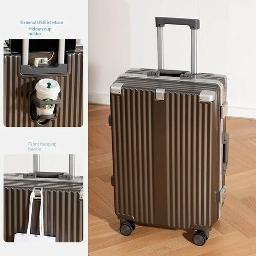 20 Inch Suitcases With USB,Cup Holder Travel Suitcases Offers With 9 20 Inch Suitcases With USB,Cup Holder Travel Suitcases Offers With - Image 7