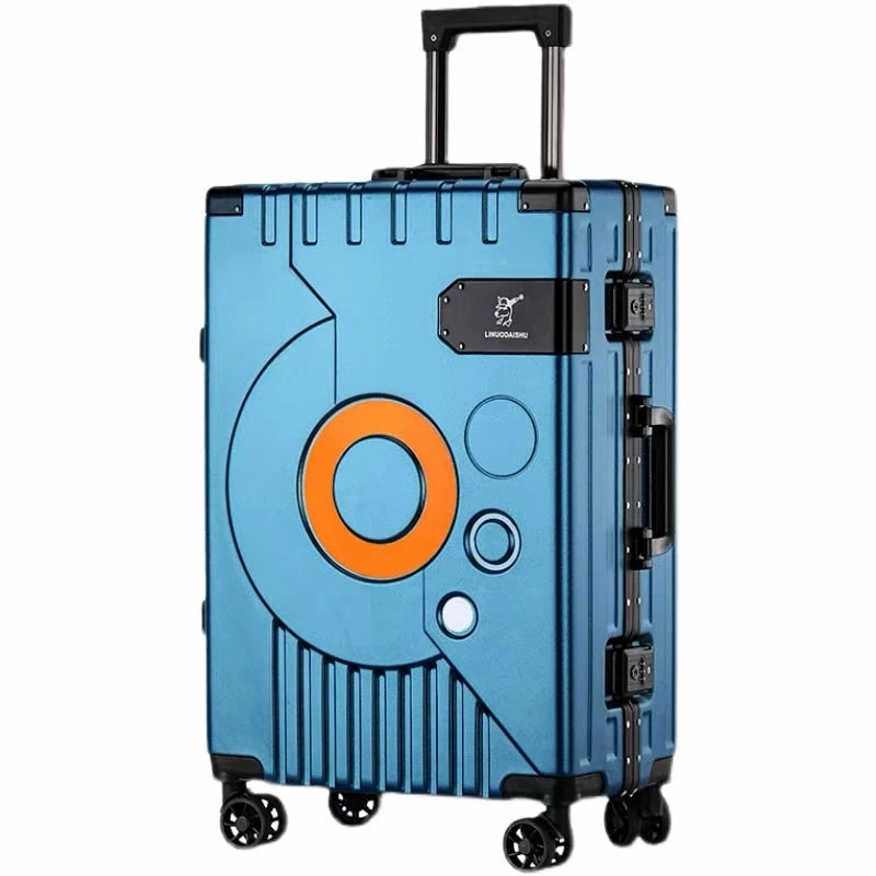 2022 Arrival Upgrade Fashion Aluminium Frame Rolling Luggage Box 4 2022 Arrival Upgrade Fashion Aluminium Frame Rolling Luggage Box - Image 2