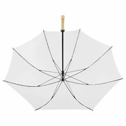 STROMBERGBRAND UMBRELLAS Large Golf Windproof Umbrella 62 Arc Size For Men & Women Manual Opening, Rustproof, Lightning Resistant, White, One -TRAVELPRO Sales 310JdYSq nL