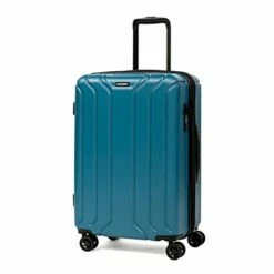 NONSTOP Luggage Expandable Spinner Wheels Hard Side Shell Travel Suitcase Set 3 Piece Lightweight With TSA Lock And Double USB Port, NEW YORK Collection (Teal, 3-Piece Set (20/24/28) W/Power Bank) -TRAVELPRO Sales 313PiQFnrXL