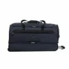 Travelpro Roadtrip 30" Drop-Bottom Wheels Rolling Duffel Bag Luggage 3 Large Packing Cubes Included Men, Women, Navy, Inch