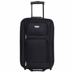 Travelers Club Genova Expandable Luggage Set, Black, 3 Piece -TRAVELPRO Sales 315MHS6NyEL