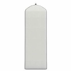 Wedding Gown Gusseted Garment Bag - 20" Gusset For Large Bridal And Prom Dresses With Boxed Bottom - ID Window - 72" X 24" - White And Grey - Monster Bag Collection By Your Bags -TRAVELPRO Sales 318OMpzxuqL