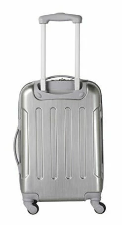 Travelers Club Polaris Hardside Metallic Spinner Luggage, Silver, Carry-On 20-Inch -TRAVELPRO Sales 318r2TmuL5L