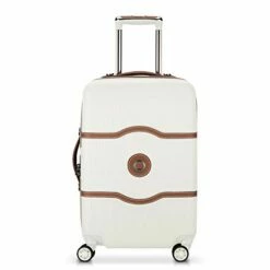 DELSEY Paris Chatelet Hardside Luggage With Spinner Wheels, Champagne White, Carry-on 21 Inch, No Brake