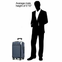 Travelpro Platinum Elite Expandable Hardside Spinner Luggage, True Navy, Carry-on 21-Inch -TRAVELPRO Sales 319tnr5u wS