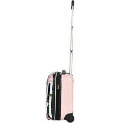 Betsey Johnson 4 Piece Designer Luggage - Expandable (ABS+PC) Hardside Lightweight Spinner Suitcases - Set Includes 15 Inch Underseat Bag, 20 Inch Carry On, 26 & 30 Inch Checked Bags (Stripe Roses) 14 Betsey Johnson 4 Piece Designer Luggage - Expandable (ABS+PC) Hardside Lightweight Spinner Suitcases - Set Includes 15 Inch Underseat Bag, 20 Inch Carry On, 26 & 30 Inch Checked Bags (Stripe Roses) -TRAVELPRO Sales 31CSIYjCQFL