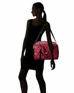 Betsey Johnson Luv CruzIn Cotton Quilted Carry On Weekender Travel Duffel Bag - Black/Blush Cat 15 Betsey Johnson Luv CruzIn Cotton Quilted Carry On Weekender Travel Duffel Bag - Black/Blush Cat -TRAVELPRO Sales 31E3XEYauSL