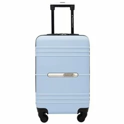 Travelers Club 20" Richmond Spinner Carry-On Luggage, Blue, Inch