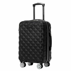 Kenneth Cole Reaction Diamond Tower Luggage Collection Lightweight Hardside Expandable 8-Wheel Spinner Travel Suitcase, Black, 20-Inch Carry On 13 Kenneth Cole Reaction Diamond Tower Luggage Collection Lightweight Hardside Expandable 8-Wheel Spinner Travel Suitcase, Black, 20-Inch Carry On -TRAVELPRO Sales 31F2u 74VFS