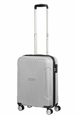 American Tourister Unisex_Adult Handgepäck, Silver, S (55 Cm-34 L) -TRAVELPRO Sales 31HIHk4JMAL