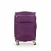 Cloe Checked Medium 24 Inch Water-Resistant Luggage With 360º-spinner Wheels In Purple Color -TRAVELPRO Sales 31Iya3U1PRL