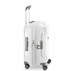 DELSEY Paris Clavel Hardside Expandable Luggage With Spinner Wheels, WHITE, Carry-On 19 Inch -TRAVELPRO Sales 31KGeWmYa8L