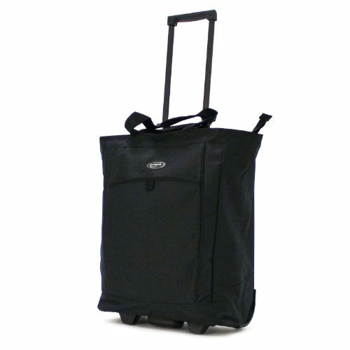 Olympia Luggage Rolling Shopper Tote,Black,One Size 3 Olympia Luggage Rolling Shopper Tote,Black,One Size