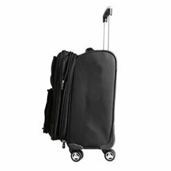 NFL New Orleans Saints Domestic Carry-On Spinner, 20-Inch, Black -TRAVELPRO Sales 31LCO31D ML