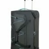 American Tourister Road Quest Wheeled Duffle Medium Travel Duffle, 67 Cm, 75 Liters, Grey (Graphite/Turquoise) -TRAVELPRO Sales 31NFkq16ApL