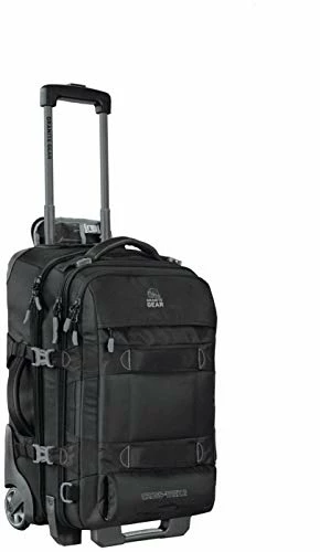 Granite Gear Cross Trek 2 Wheeled Carry-On Duffel - Black/Flint 22" 4 Granite Gear Cross Trek 2 Wheeled Carry-On Duffel - Black/Flint 22" - Image 2