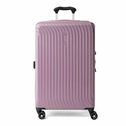 Travelpro Maxlite Air Hardside Expandable Luggage, 8 Spinner Wheels, Lightweight Hard Shell Polycarbonate, Orchid Pink Purple, Checked-Medium 25-Inch