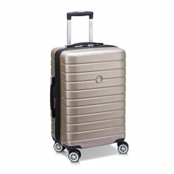 DELSEY Paris Jessica Hardside Expandable Luggage With Spinner Wheels (Rose Gold, Carry-On 21-Inch)