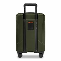 Briggs & Riley Torq Hardside Carry On Luggage With Spinner Wheels 22 Inch. USB Charging Port, TSA-Friendly Locks, Easy Access Hinged Front Pocket, Green -TRAVELPRO Sales 31RJA80s2 L
