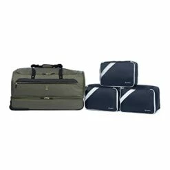 Travelpro Roadtrip 30" Drop-Bottom Rolling Duffel With 3 Large Packing Cubes Included, Olive 12 Travelpro Roadtrip 30" Drop-Bottom Rolling Duffel With 3 Large Packing Cubes Included, Olive -TRAVELPRO Sales 31T4iaXiGdL