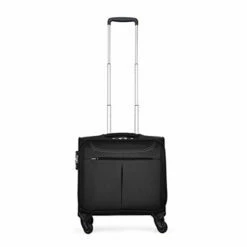 ZH Carry-On Luggage Business Travel Wheeled Rolling Laptop PC Tablet Computer Trolley Backpack, Suitcase Hand Luggage Cabin Approved Bag Lightweight For Trave Men Women
