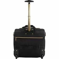BEBE Women's Evans Wheeled Under The Seat Carry On Bag, Black Croc 13 BEBE Women's Evans Wheeled Under The Seat Carry On Bag, Black Croc -TRAVELPRO Sales 31TZNTZLlyL