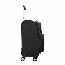NFL New Orleans Saints Domestic Carry-On Spinner, 20-Inch, Black -TRAVELPRO Sales 31ToCefa BL