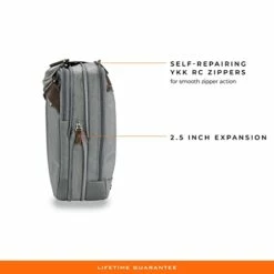 Briggs & Riley @ Work-Expandable Crossbody, Grey, One Size 15 Briggs & Riley @ Work-Expandable Crossbody, Grey, One Size -TRAVELPRO Sales 31Ufd0MhMvL