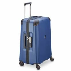 DELSEY Paris Cactus Hardside Luggage With Spinner Wheels, Navy, Checked-Medium 24 Inch -TRAVELPRO Sales 31V wbjWY2L