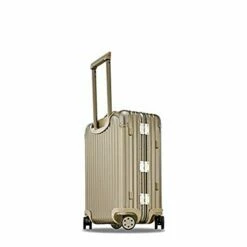 Rimowa Topas Titanium Carry On Luggage IATA 21" Inch Multiwheel 32L Suitcase - Champagne 9 Rimowa Topas Titanium Carry On Luggage IATA 21" Inch Multiwheel 32L Suitcase - Champagne -TRAVELPRO Sales 31VmkVHYWQL