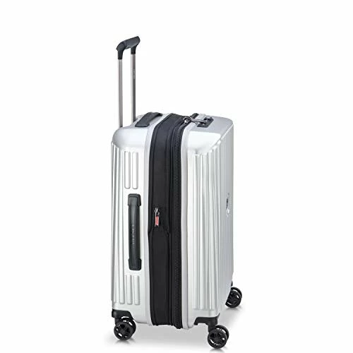 DELSEY Paris Securitime Expandable Luggage With Spinner Wheels, Silver, Carry-On 19 Inch 10 DELSEY Paris Securitime Expandable Luggage With Spinner Wheels, Silver, Carry-On 19 Inch - Image 8