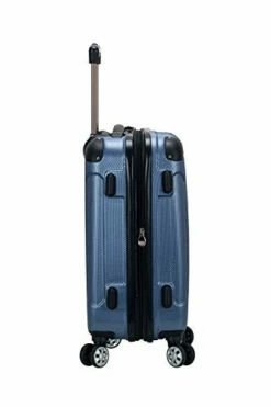 Rockland London Hardside Spinner Wheel Luggage, Blue, Carry-On 20-Inch -TRAVELPRO Sales 31ZWcnDJ7eL