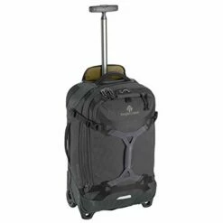 Eagle Creek Gear Warrior Carry-On Rolling Duffel Bag, Jet Black