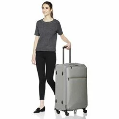 AmazonBasics Belltown Softside Rolling Spinner Suitcase Luggage - 30 Inch, Heather Grey 12 AmazonBasics Belltown Softside Rolling Spinner Suitcase Luggage - 30 Inch, Heather Grey -TRAVELPRO Sales 31aF5DNgUAL 3c57f0dd 3b4e 4a97 8609 7f7dbf6d196c