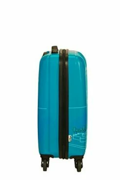 American Tourister Unisex_Adult Hand Luggage, Turquoise (Take Me Away Mickey Nyc), S (55 Cm - 36 L) -TRAVELPRO Sales 31aUNStLMzL
