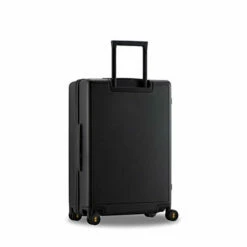 LEVEL8 Carry-On Luggage, 20” Hardshell Suitcase, Lightweight PC Textured Hardside Spinner Trolley For Luggage, TSA Approved Cabin Luggage With 8 Spinner Wheels, Black, 20-Inch Carry-On -TRAVELPRO Sales 31bLeDvLSDL