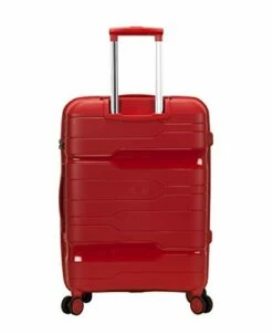 Rockland Linear 3-Piece Hardside Spinner Wheel Luggage Set, Red, (19/23/27) -TRAVELPRO Sales 31bRHpVd6vL
