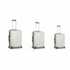 LIZHOUMIL Luggage Sets Suitcase Lightweight TSA Lock Spinner 20In24In28In White ABS -TRAVELPRO Sales 31cMYY91D3S
