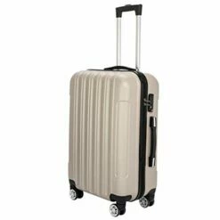 3 Pieces ABS Luggage Sets Trolley Case, Large Capacity Multifunctional Traveling Suitcase Hardshell With Spinner Wheel And Coded Lock, 20" & 24" & 28" (Champagne) 15 3 Pieces ABS Luggage Sets Trolley Case, Large Capacity Multifunctional Traveling Suitcase Hardshell With Spinner Wheel And Coded Lock, 20" & 24" & 28" (Champagne) -TRAVELPRO Sales 31e3Xjzs6qL