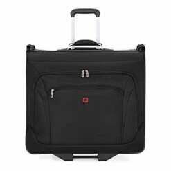 (USED) SWISSGEAR Full-Sized Effortless Folding Wheeled Garment Bag | Rolling Travel Luggage | Men's And Women's - Black 18 (USED) SWISSGEAR Full-Sized Effortless Folding Wheeled Garment Bag | Rolling Travel Luggage | Men's And Women's - Black -TRAVELPRO Sales 31fsm 2B6NRlL