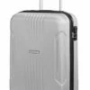 American Tourister Unisex_Adult Handgepäck, Silver, S (55 Cm-34 L) -TRAVELPRO Sales 31gBKRnIOqL