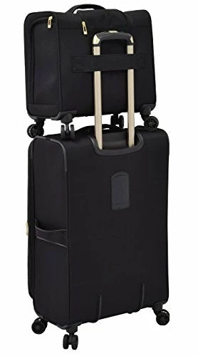 London Fog Langley 8 Wheel 15" Under The Seat Bag, Black 7 London Fog Langley 8 Wheel 15" Under The Seat Bag, Black - Image 5