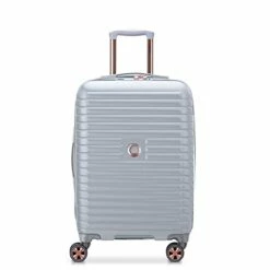 DELSEY Paris Cruise 3.0 Hardside Expandable Luggage With Spinner Wheels, Platinum, Carry On 21 Inch