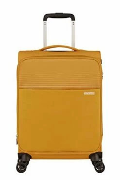 American Tourister Unisex Adults Expandable, Yellow (Golden Yellow), Spinner S Erweiterbar (55 Cm-48.5 L) -TRAVELPRO Sales 31mNQmkH4ML