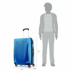 Samsonite Winfield 3 DLX Hardside Expandable Luggage With Spinners, Blue/Navy, Checked-Medium 25-Inch 13 Samsonite Winfield 3 DLX Hardside Expandable Luggage With Spinners, Blue/Navy, Checked-Medium 25-Inch -TRAVELPRO Sales 31n3BZxvBdL