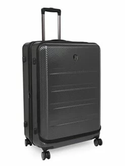 HEYS EZ Access 2.0 Range Charcoal Color Hard Large Luggage, Silver, Luggage -TRAVELPRO Sales 31o60W1MjsL