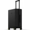 LEVEL8 Carry-On Luggage, 20” Hardshell Suitcase, Lightweight PC Textured Hardside Spinner Trolley For Luggage, TSA Approved Cabin Luggage With 8 Spinner Wheels, Black, 20-Inch Carry-On -TRAVELPRO Sales 31o oxcBK9L