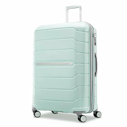 Samsonite Freeform Hardside Expandable With Double Spinner Wheels, Mint Green, Checked-Large 28-Inch 3 Samsonite Freeform Hardside Expandable With Double Spinner Wheels, Mint Green, Checked-Large 28-Inch