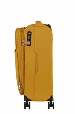 American Tourister Unisex Adults Expandable, Yellow (Golden Yellow), Spinner S Erweiterbar (55 Cm-48.5 L) -TRAVELPRO Sales 31qdphB09gL